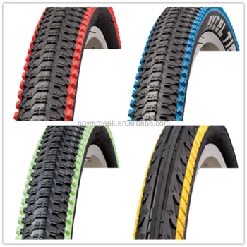 coloured mountain bike tyres