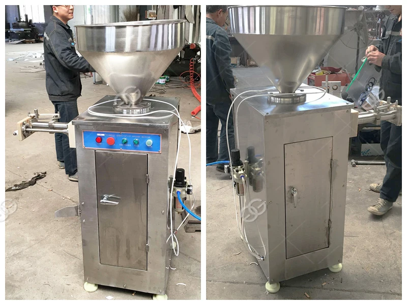 Automatic Industrial Vacuum Vienna Sausage Making Filler Stuffer