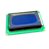 Blue screen LCD12864 LCD Chinese character library with backlight 12864-5vs serial/parallel display device