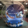 New design durable PVC material color customized christmas snow ball with full certification and free blower for sale