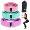Custom printed Fitness Fabric Non Slip Gradual change small waist wide hips band