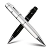 Metal material black color premium gift customized logo printing 8GB laser pointer pen usb key