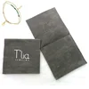 Hot Stamping Small Wholesale Custom Envelope Gifts Organizer Packaging Jewelry Custom Velvet Gift Bag for Jewelry