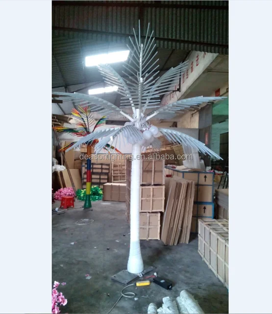 Led Coconut Palm Tree Lamp Outdoor Buy Led Palm Tree Light