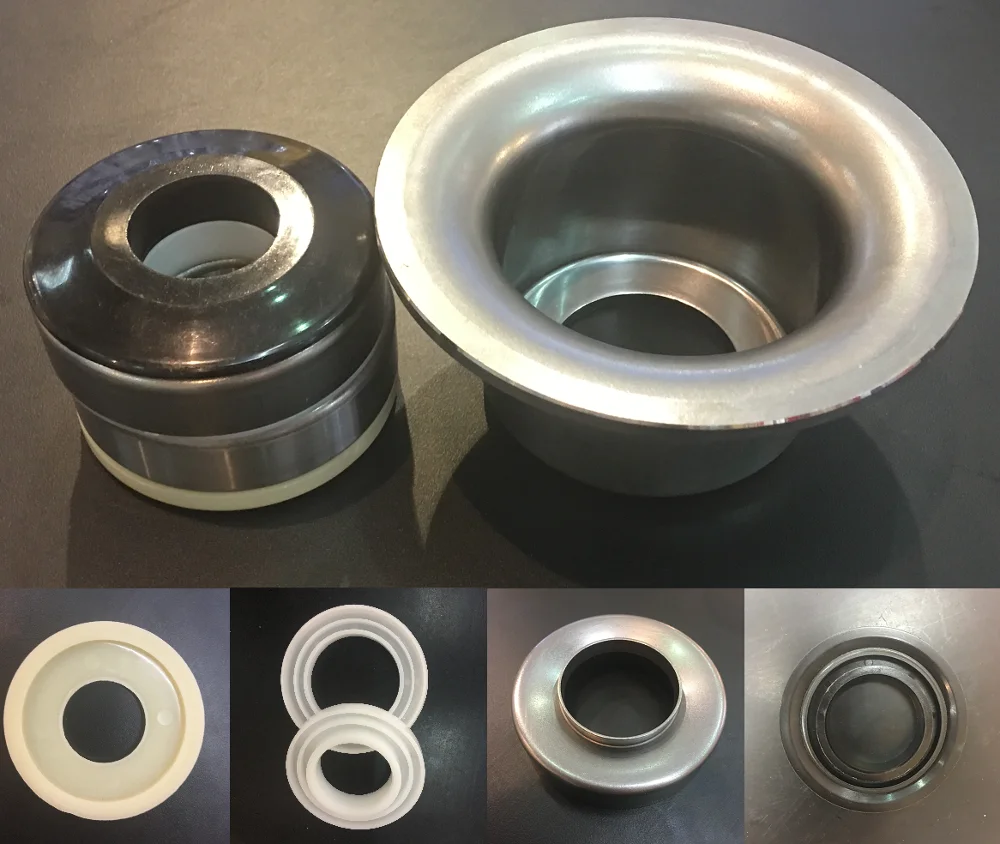 Quality Ensured Thrust Bearing Housing And Dust Seals For 6204 Bearing