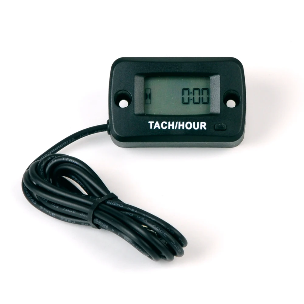 Digital Waterproof Tachometer Hour Meter For Shaft Machine