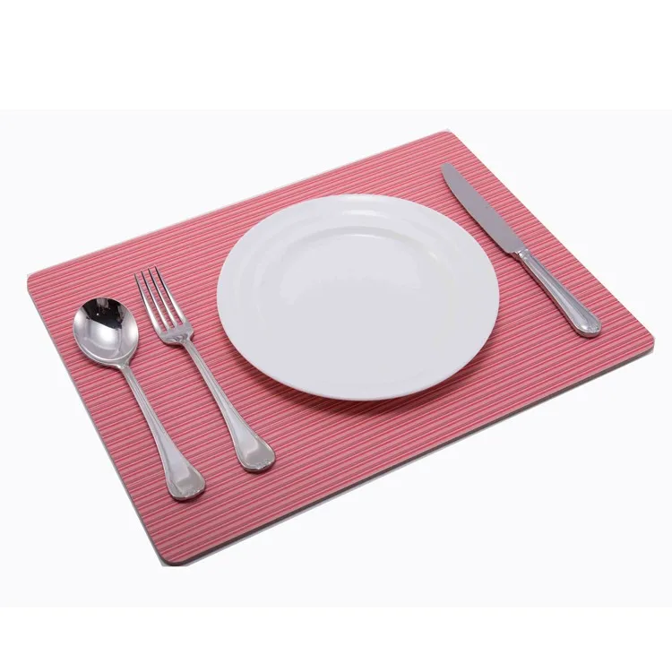 Personalized Good Quality Decorative Paper Placemats Hot Pink Personalized Good Quality Decorative Paper Placemats Hot Pink