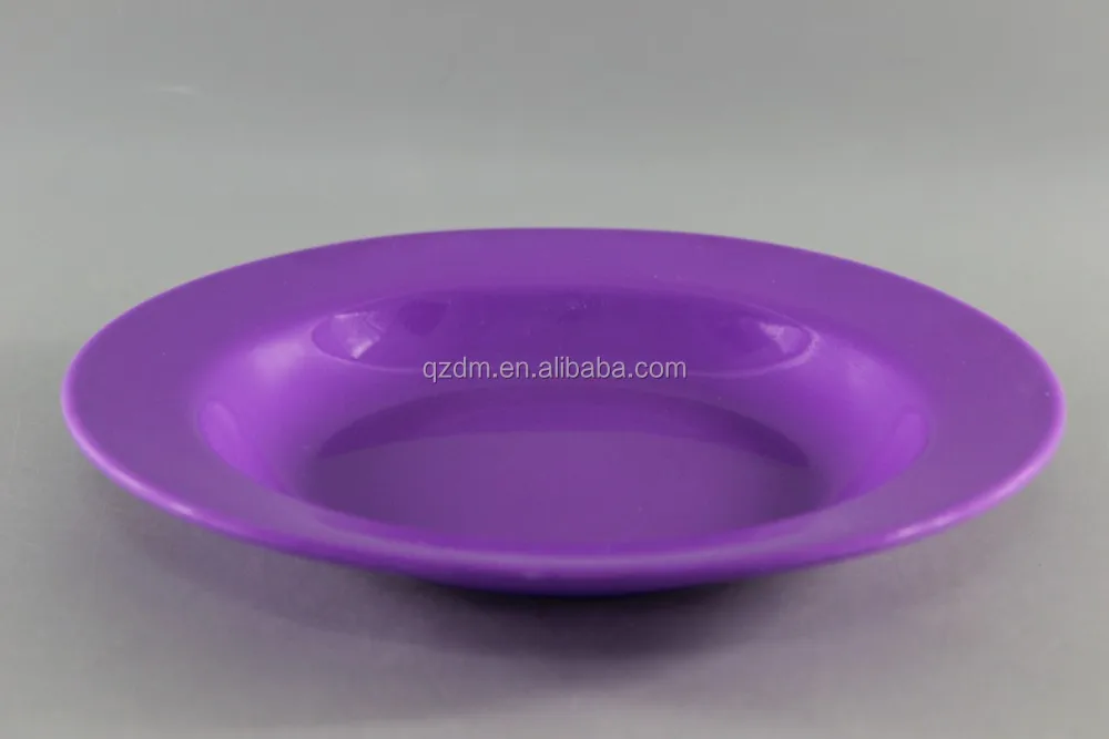 9 Inch Melamine Soup Plate/Purple Deep Plate