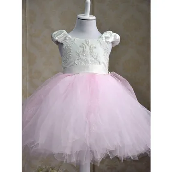China Wholesale Kids Princess Wedding Dresses With Puff Short