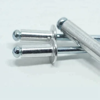 3.2mm Standard Open Dome Aluminium Steel Blind Pop Rivets