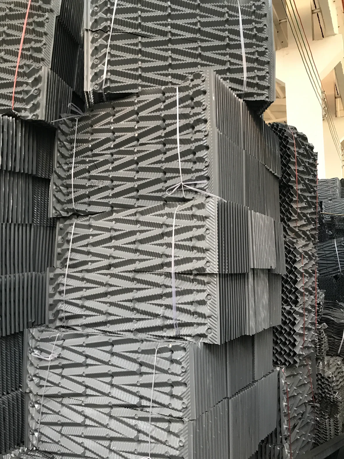 Cooling Tower Infill Pvc Packs Made By 100 Virgin Pvc Material Cooling