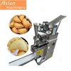 fried curry puff maker machine/ Round Spring Roll Wrapper Machine/ vegetable stuffing boiled gyoza making machine