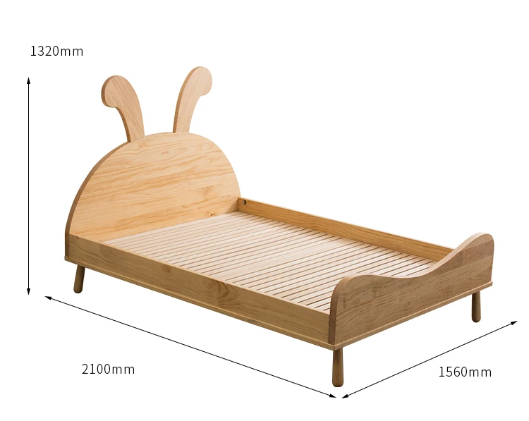 product-ModernNature Wooden Children Furniture Cot Beds For Bedroom Set-BoomDear Wood-img
