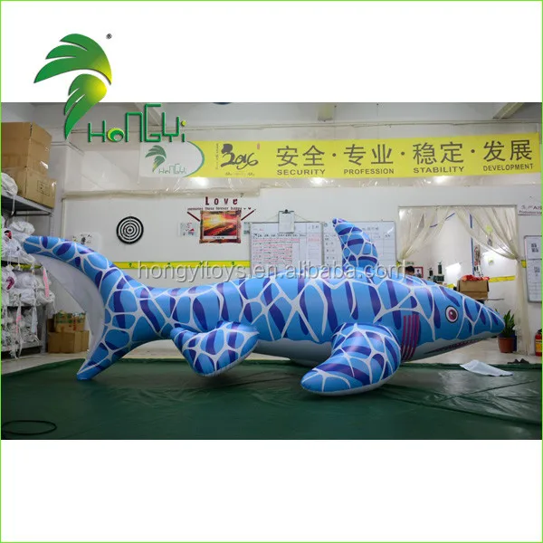 Banzi Inflatable Shark Hongy Inflatable Large Shark Toys / Bouncy Inflatable Animals Toys ...