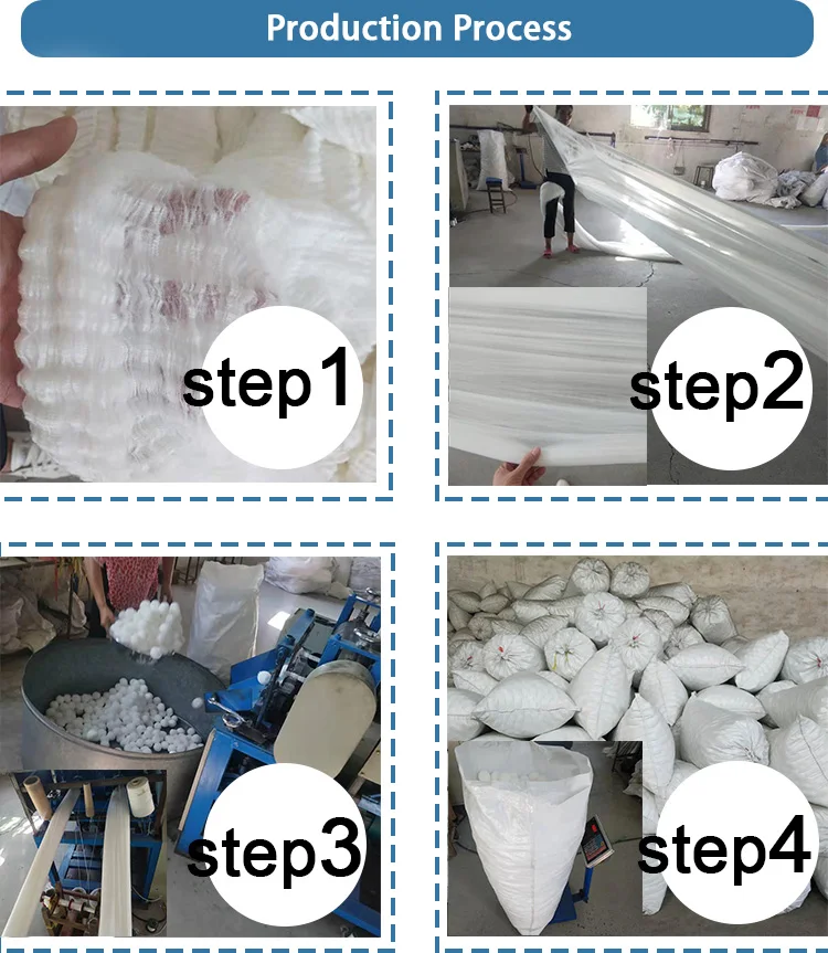 Rain Water Industrial Water Treatment Polyester Fiber Ball Filter