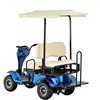 Chinese Cheap Mini Airport Electric Utility Vehicles Classic Cars Club Golf Carts Scooter with Rain Sunshade Cover For Adults