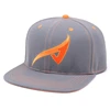 six panel snapback cap/flat brim custom snapback cap