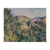 Free Shipping Paul Cezanne Giclee Canvas Print Paintings Poster Reproduction Fine Art Wall Decor(View of the Domaine Saint)