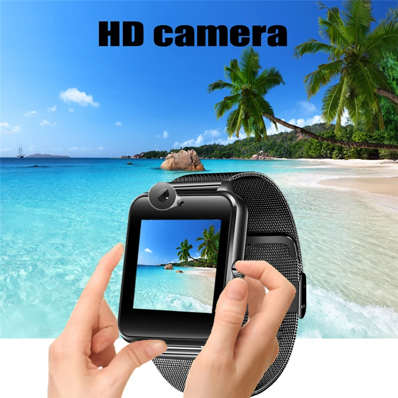 New Arrival BT Z60 Smart Watch Men with Touch Screen Big Battery Support TF Sim Card Camera for IPhone xiaomi samsung