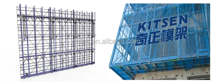 Efficient Mast Climbing Work Platform / Climbing Scaffold for Construction Access