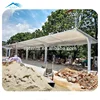 Canopy shade building building tensile membrane structure for carport car