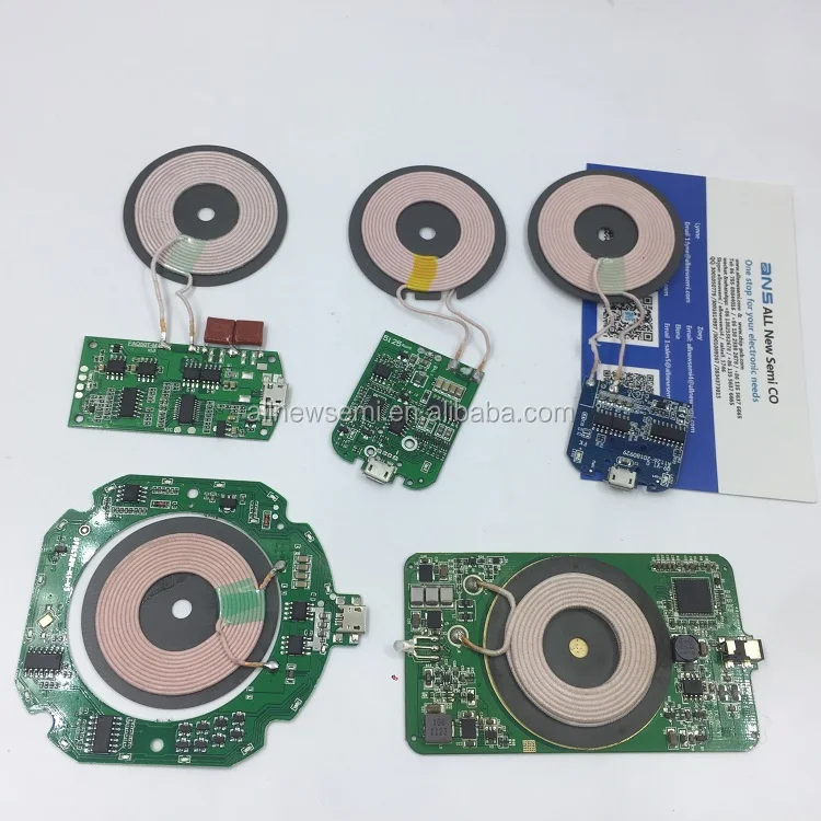 Round Charging Receiver For S3 Wireless Pad Mobile Charger Pcb Circuit Board