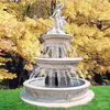 Popular Marble Small Garden Used Outdoor Stone Fountains Water Ornaments Sculptures