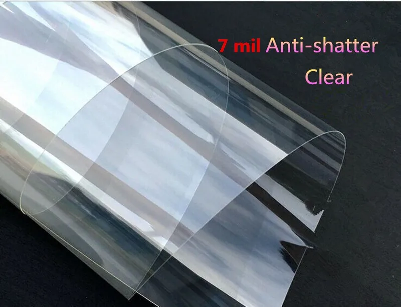 tinted window film 4 mil thick cling