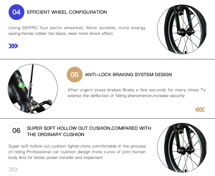 2019 Newest Fashion Custom Eco-Friendly Lightweight Folding Bike