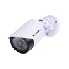 Night CCTV Surveillance System Flashing Red Light Dummy Security Camera With Realistic Look Recording LEDs