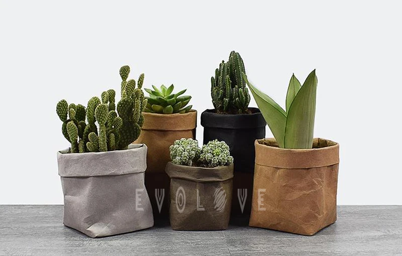 Washable Durable Flower Planter Kraft Paper Plant Pot Buy Paper Plant