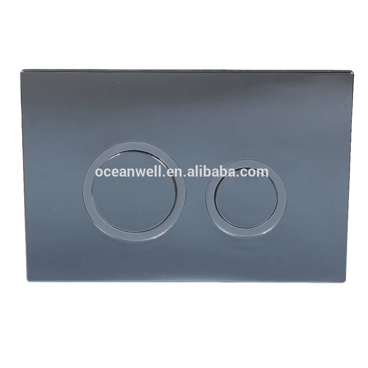 
Mechanical dual flush toilet push button for concealed in wall cistern from Xiamen 