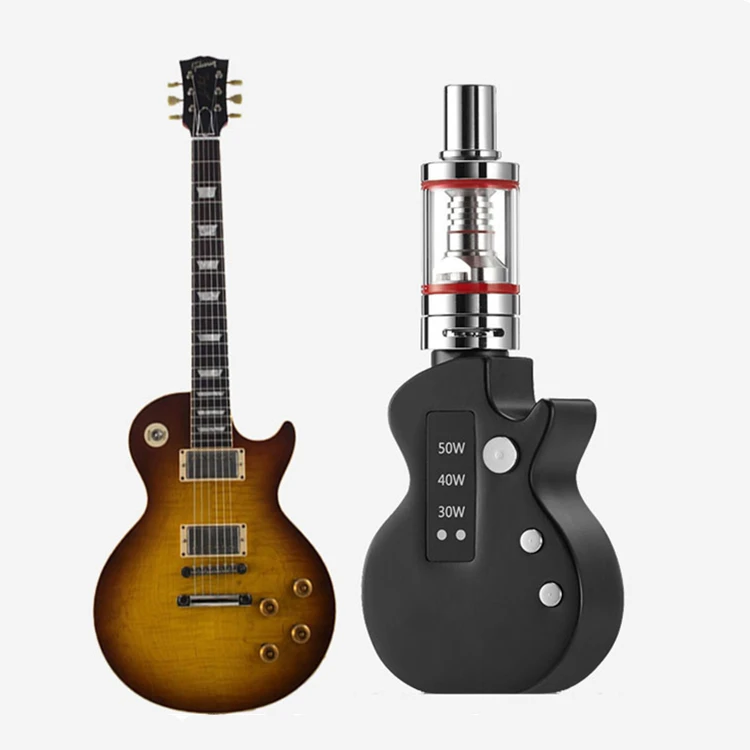 Newest Amazon Hot Selling OEM Package 510 Thread E Cig Vape Mod Guitar Box Mod(5).jpg