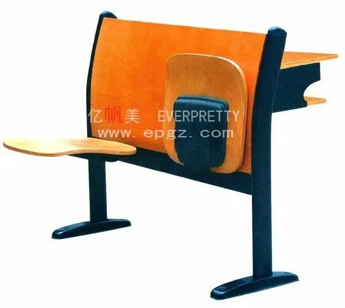 School Classroom Folding Chair With Desk For University Student