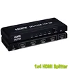 4 Port HDMI Hub Multi Splitter & Amplifier For 3D HDTV 1080P (1 input 4 output)