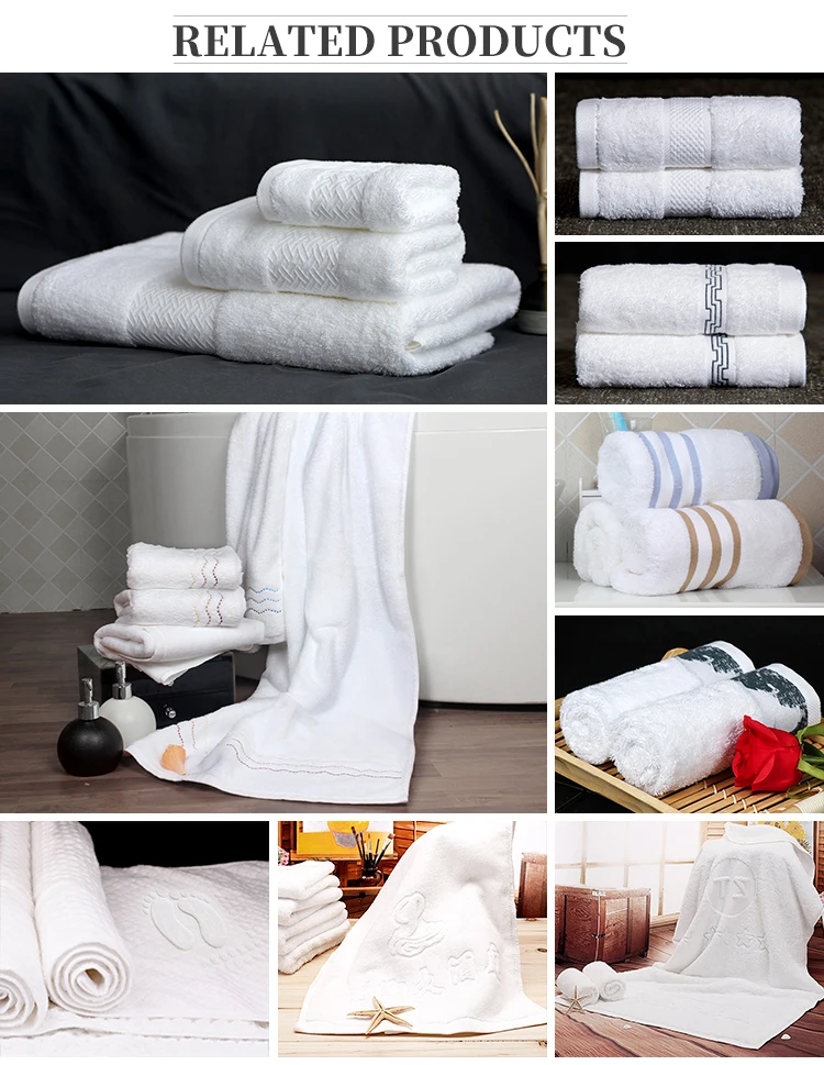Promotion product custom color super cheap absorbent fabric polyester bath towel set