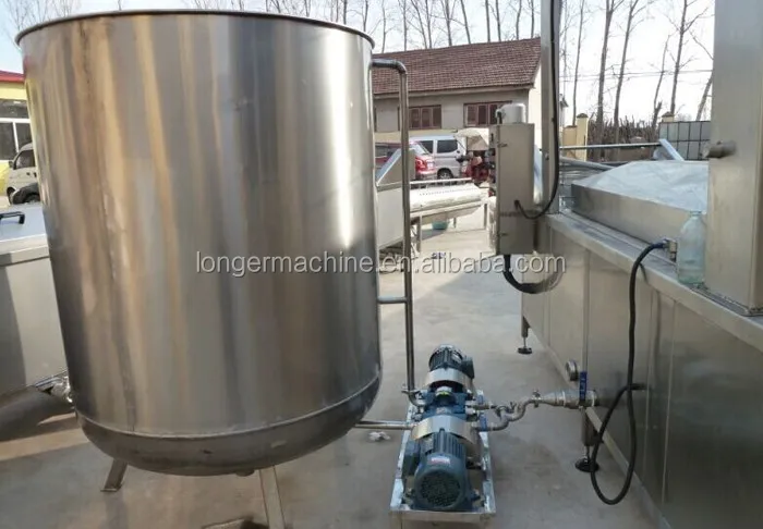 Stainless Steel Factory Price Crisp Finger Chips Frozen French Fries Frying Production Line Potato Chips Making Machine For Sale