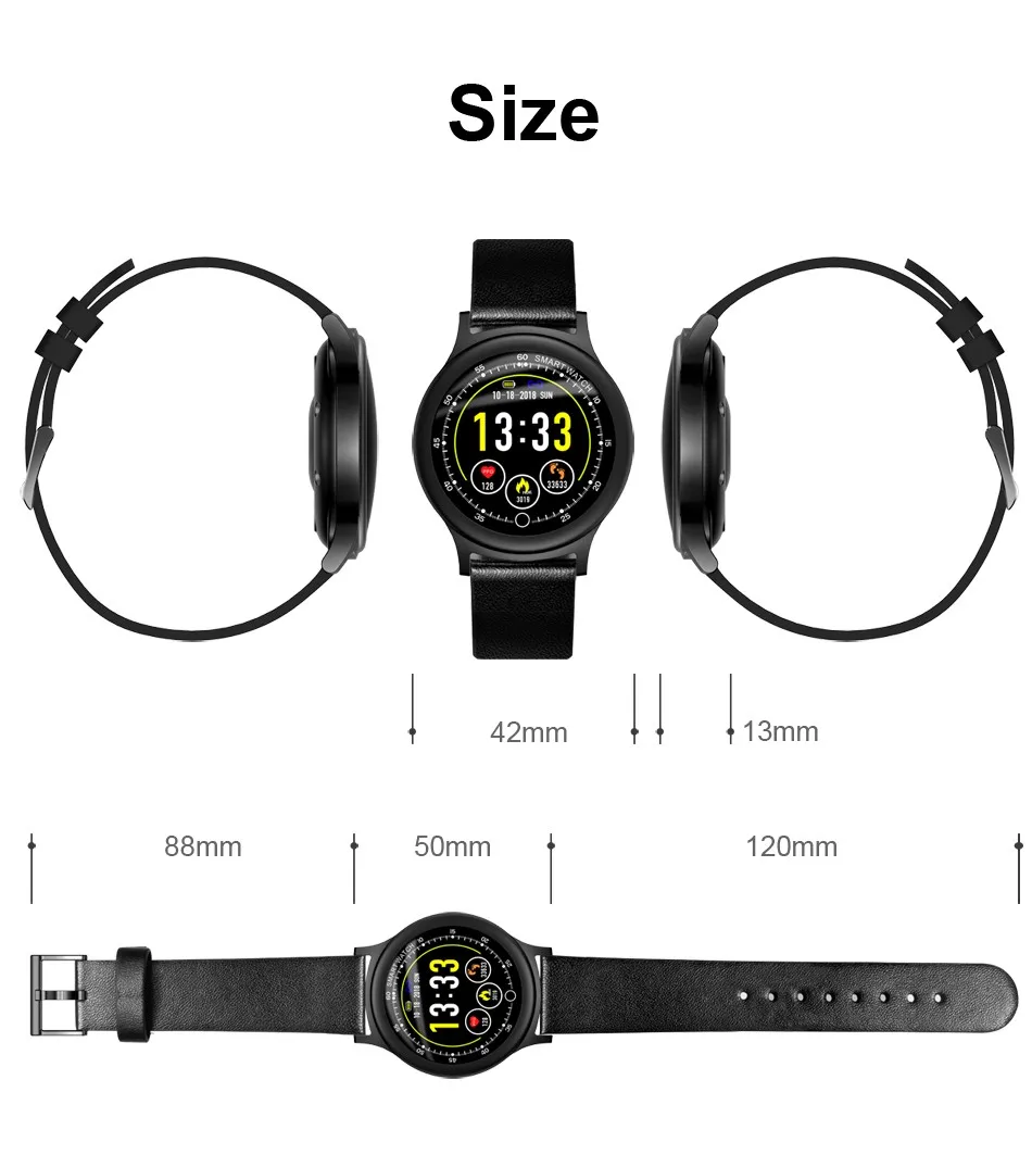 Custom Smart Sports Wrist Watch Fitness Tracker Smartwatch - Buy ...