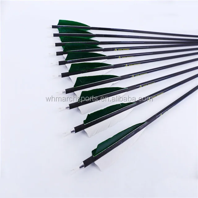 March Sports Wholesale 100 Carbon Fiber Archery Arrow Shafts Bare