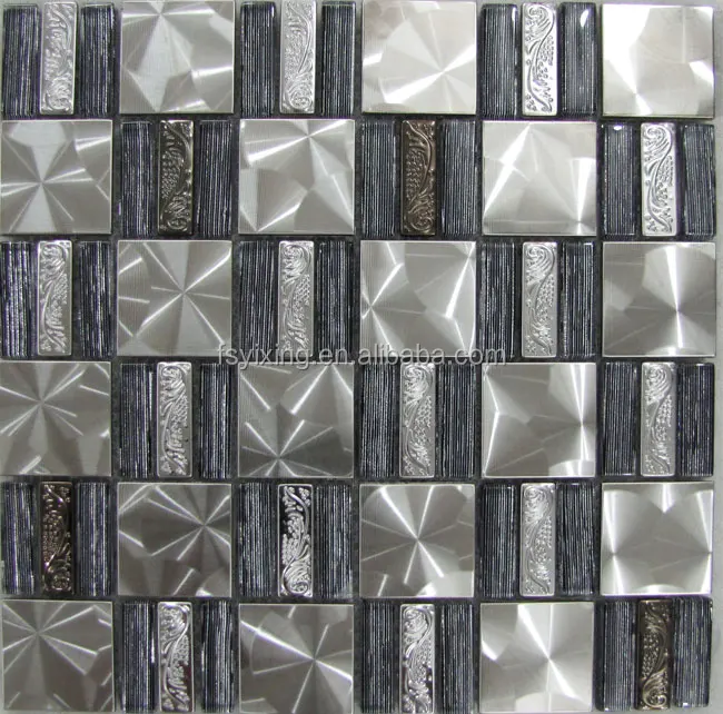 Gm 129 elegante mosaico de vidrio baldosas baldosas de mosaico de ...