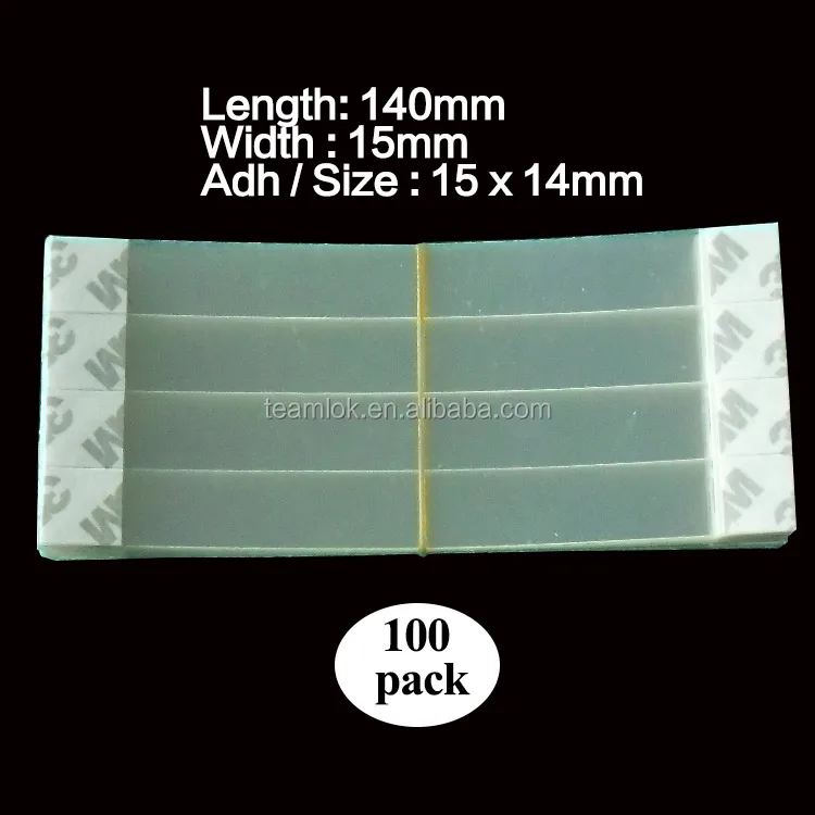 Adhesive Shelf Wobbler T-Shaped POS Strips - 150mm - Pack of 100