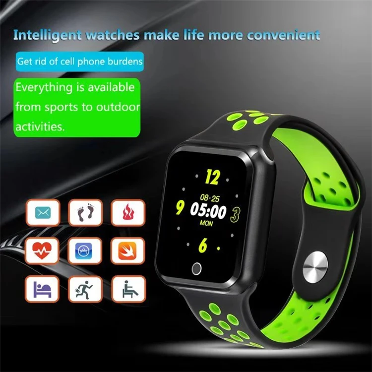 S226 smart watches IP67 Waterproof 30 meters waterproof 15 days long standby Heart rate Blood pressure Smartwatch