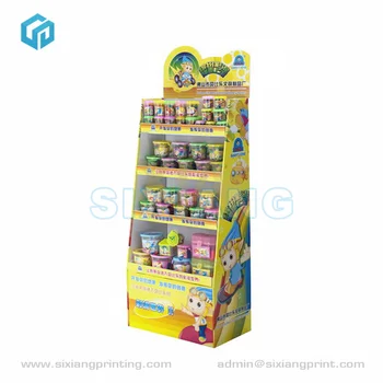 Design And Printing Pos Corrugated Retail Cardboard Floor Displays