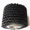 spiral wound wire nylon bristle roller brush for machine cleaning