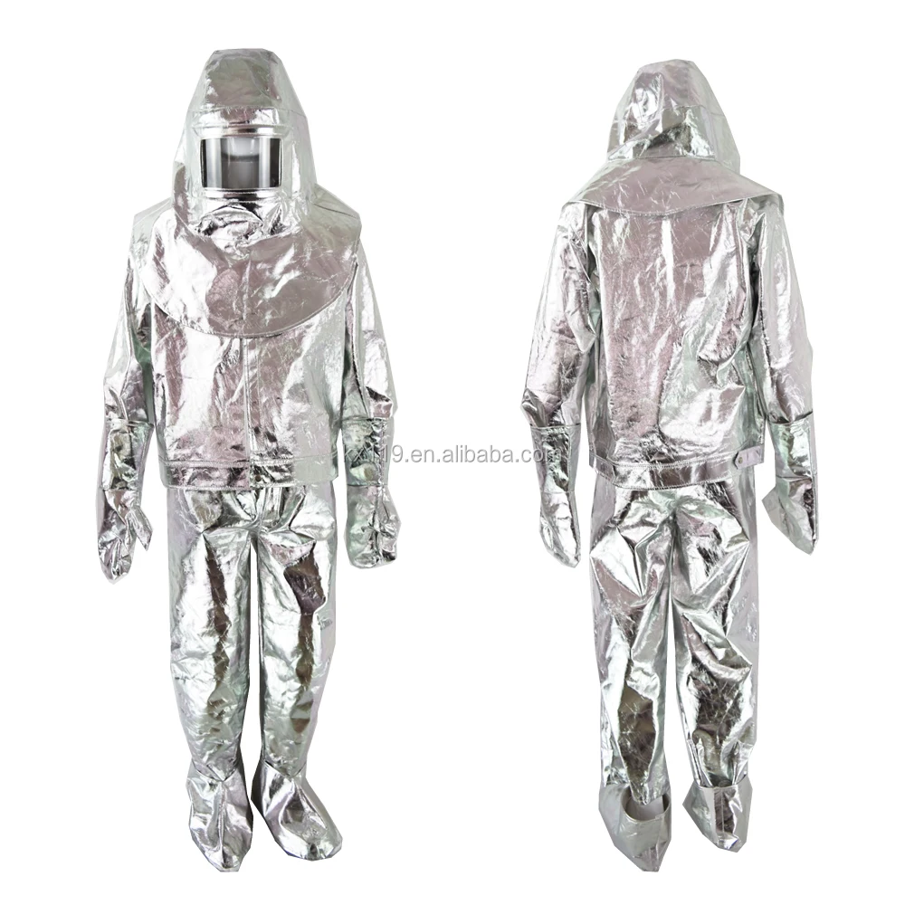 Wholesale Factory Direct Sale Fire Proof Suit Aluminum Heat Resistant ...