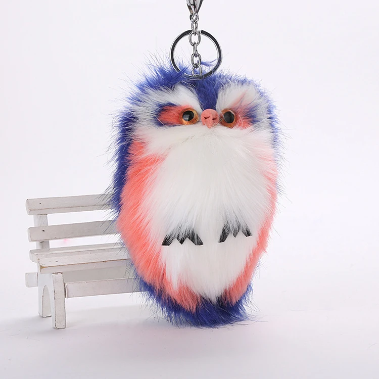 eagle plush keychain