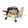 Metal Handmade Crafts Aircraft Model Airplane Model Photo Frame Home Decor Furnishing Articles