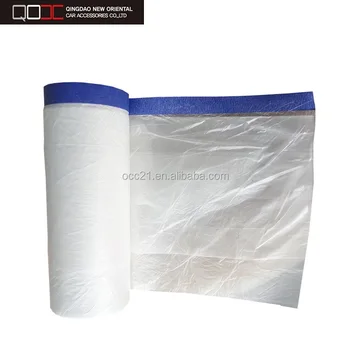 Painters Blue Tape With Drape Film
