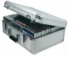 CD/LP Aluminum Case with a Plastic Tray in Lower Lid
