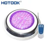 Business partners 2 Wires DMX Piscine LED RGB 12V 24V IP68 DMX Stainless Steel RGB Surface Mounted LED Swimming Pool LED